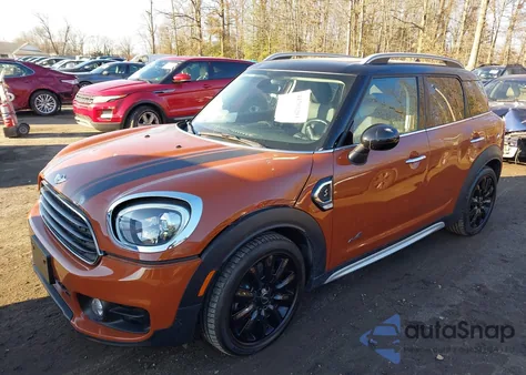 2018 Mini Countryman Cooper S z USA, uszkodzony, nr VIN WMZYT5C37J3E61759
